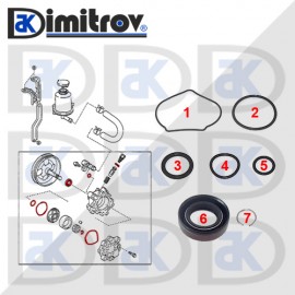 Ремонтен комплект кормилна кутия Toyota Scion 4Runner Alphard Camry Celica Corolla Land Cruiser Prado Tarago Hiace RAV 4 Yaris